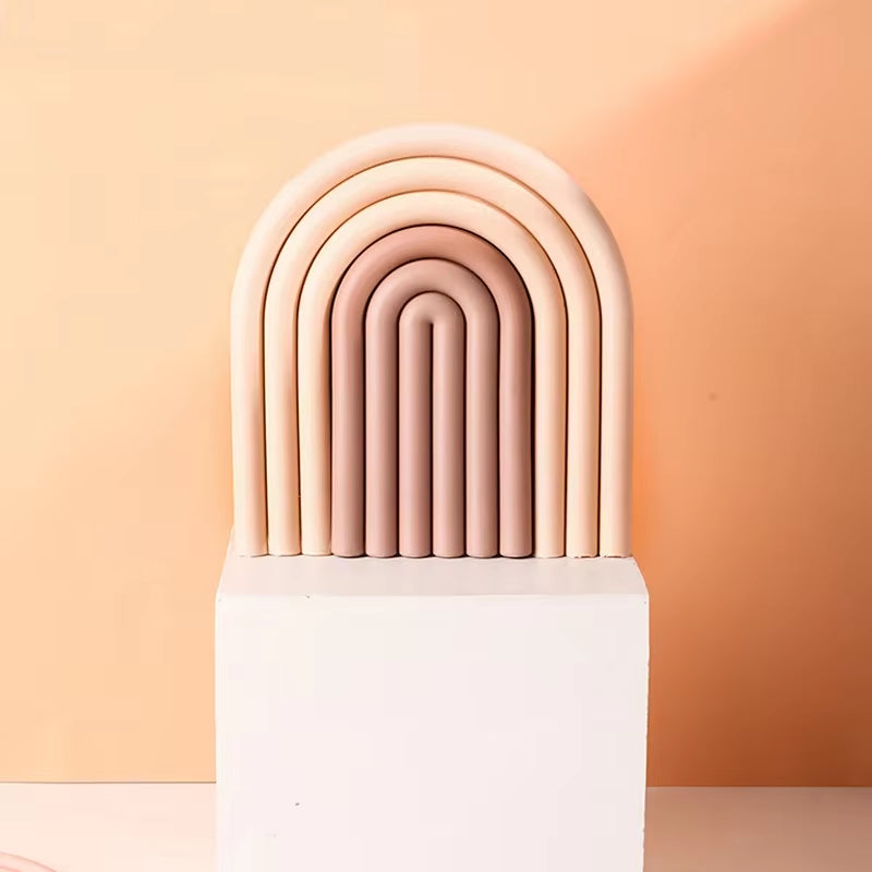 Nordic Rainbow Coasters