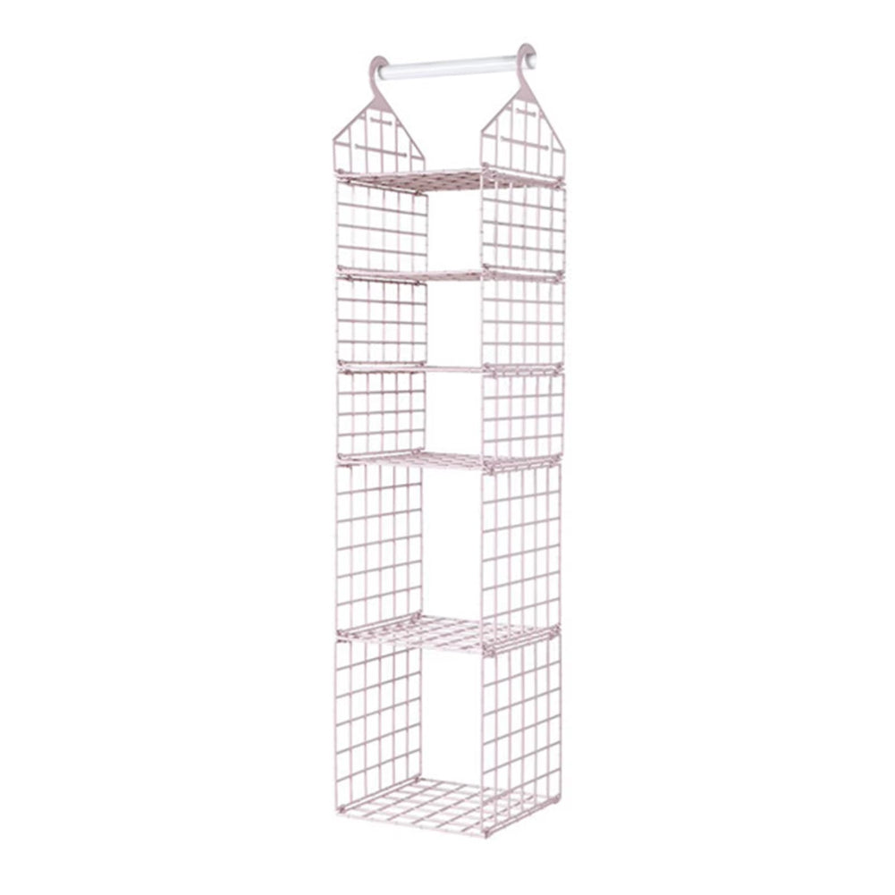 ClosetMax™ Foldable Hanging Organizer – Multi-Tier Space Saver for Pajamas, Coats, Sweaters & More