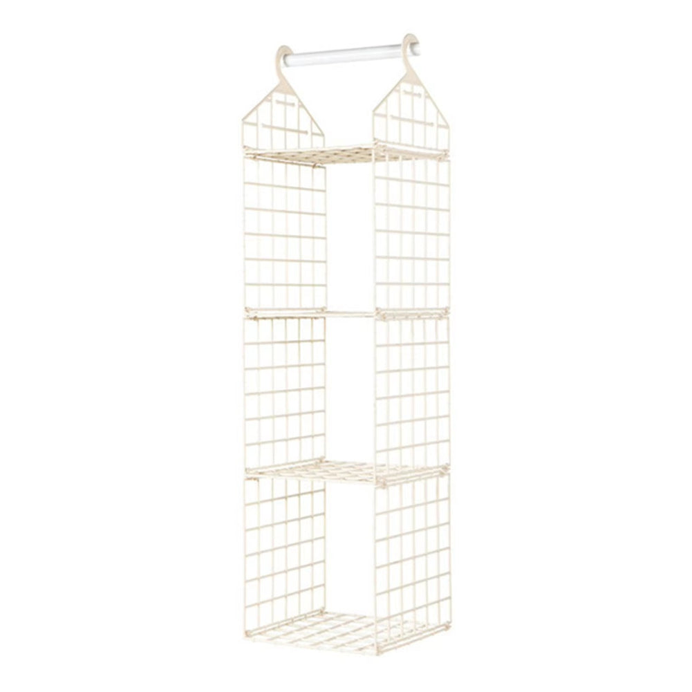 ClosetMax™ Foldable Hanging Organizer – Multi-Tier Space Saver for Pajamas, Coats, Sweaters & More