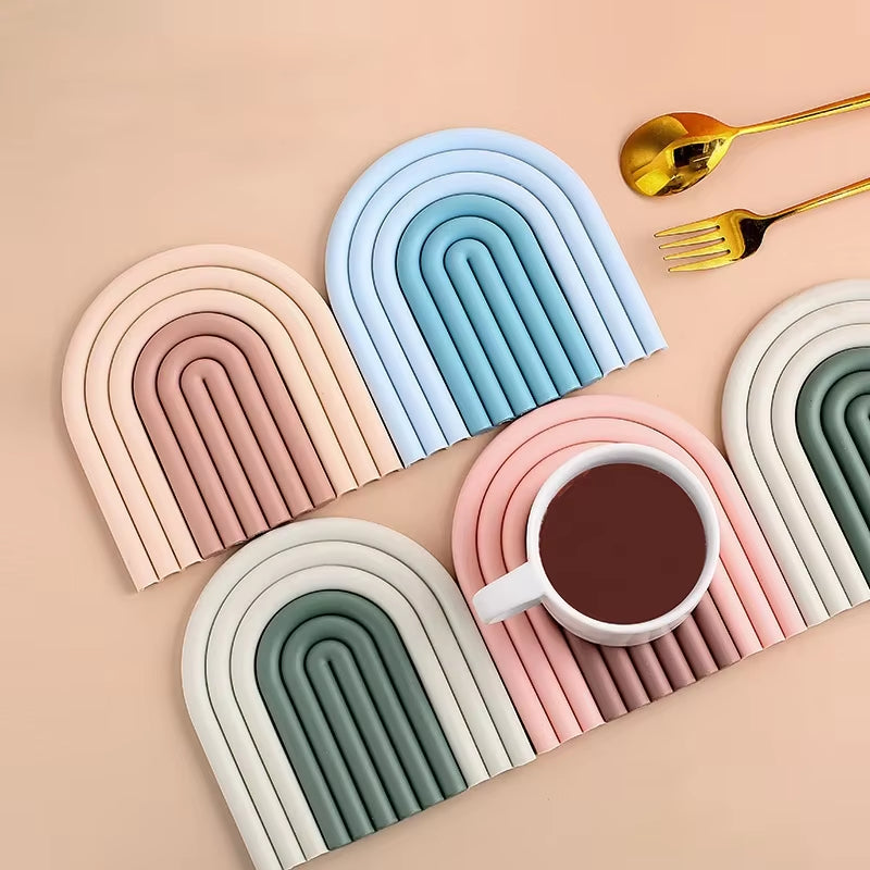 Nordic Rainbow Coasters