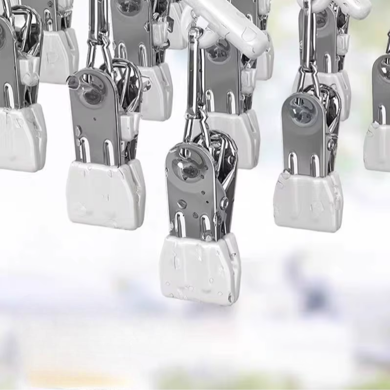 Space-Saving Organizer with 10 Strong Clips for Effortless Closet Storage