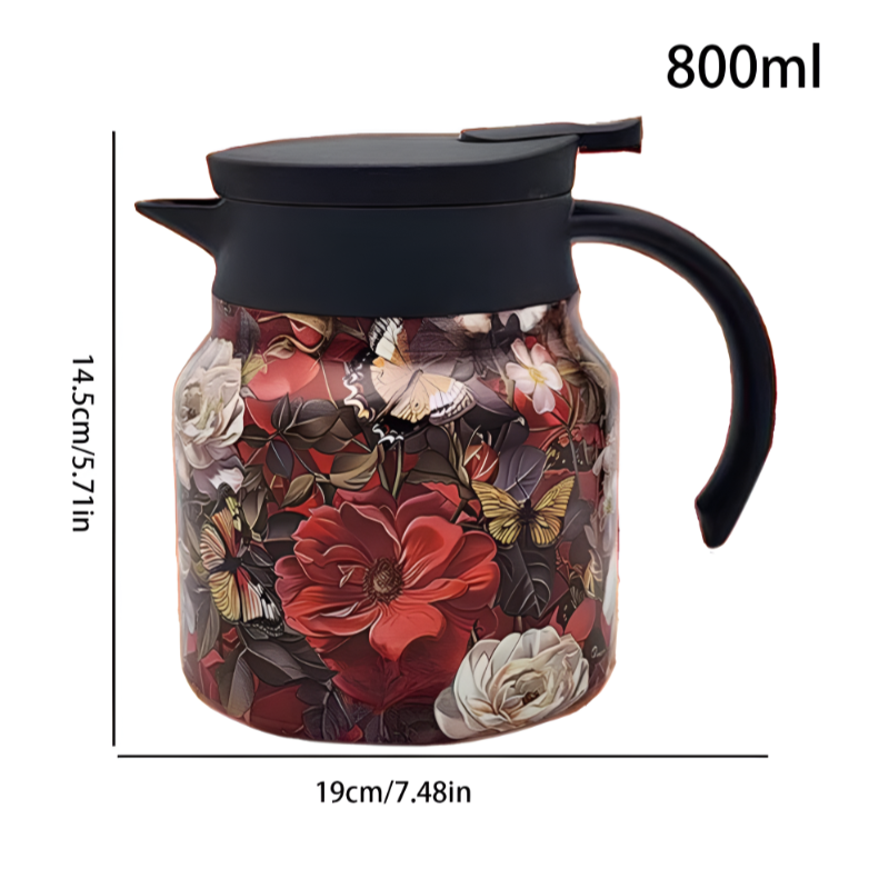 Vintage Thermal Insulation Tea & Coffee Pot – Keep Your Drinks Hot in Style